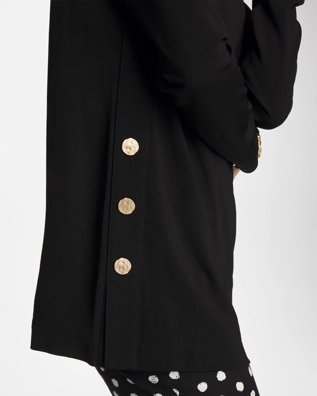 Matte Jersey Button Tunic - image 4